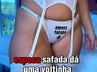 First anal outside marriage, cuckold husband watches in shock 😱