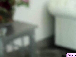 Super hot masseuse licks big tits and pussy during seductive session