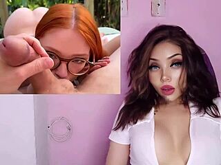 Beautiful girl with glasses tattoos gets hot fuck