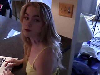 WATCH SAGE FOX FUCK STEPdad HARD, BROGAN CREAMPIES HER WET PUSSY!