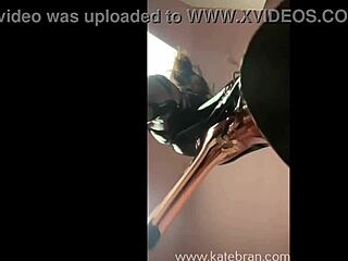 Femdom Katy shows toy domination