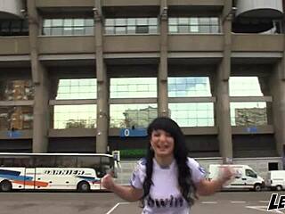 A Day With Brunette Amandax's Big Ass And Wet Pussy