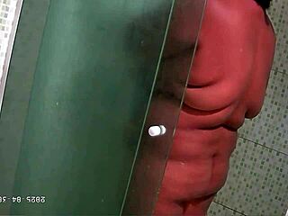 Hidden Camera Catches Stepmom In Lingerie Tease