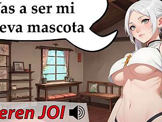 Joi Hentai - Frieren Turns You Into Her Sexual Pet for Femdom Play.
