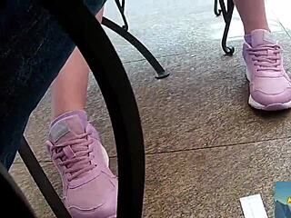 Wow! Flashing Nude on Bosnia Streets with Mala Dvojka!