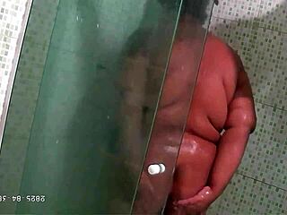 Hidden Camera Catches Stepmom In Lingerie Tease