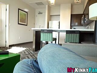 Cum in Mouth for Teen Stepsister Caught Stealing, OMG! 😱