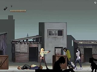 Blonde Participates in Horny Gangbang During Poker Game