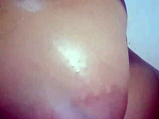 latina girl shows and touches her body in sexy exhibition