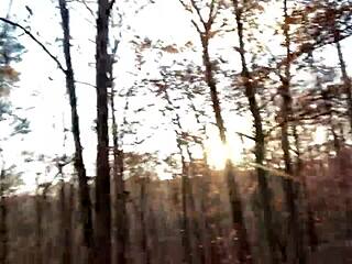 Clitlicker662 flash nue en forêt pour orgasme solo