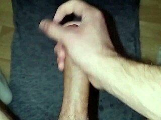 is this young girl's masturbation session leading to a huge cum?