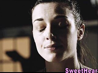 lesbian teen 18+s in locker room eat out