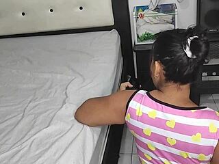 My little 18+ stepnephew makes me suck his cock 😈