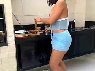 Japanese Blogger Strips For Churrasqueiro, Takes Big Black Cock Raw In Wild POV Party Scene