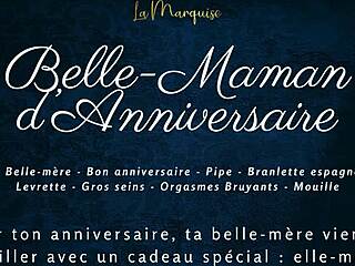 french step-mom bent over for doggystyle in anniversary audio