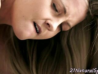 check this euro babe fingering her tight pussy deep