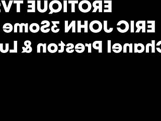 Erick John with Chanel Preston and Luna Star