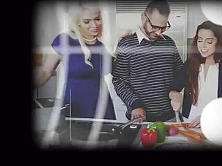 Becky gets shocked by Judy but joins husband for wild bedroom ride. Full scene at myfostertapes site!