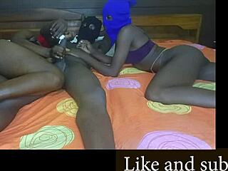 Big Dick Madina Guy Dominates Two Teen 18+ Girls!