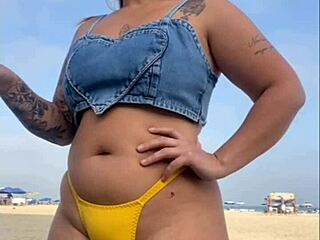 did i make him hard on the beach?