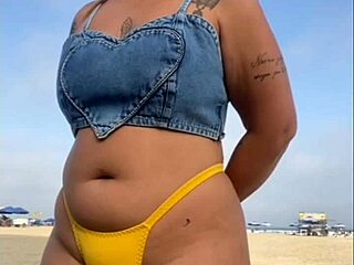 did i make him hard on the beach?