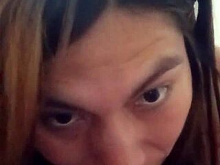 Trans Girl Moaning Loud From Intense Pleasure