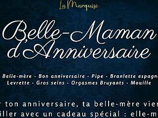 french step-mom bent over for doggystyle in anniversary audio