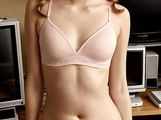 cute romanian girls showing off in their lingerie and panties