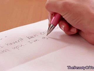 awesome teen 18+ shows off her skills