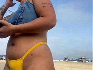 did i make him hard on the beach?