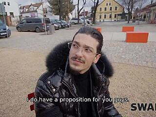 Swap4k: Cafeaua de dimineață se transformă într-un trio fierbinte