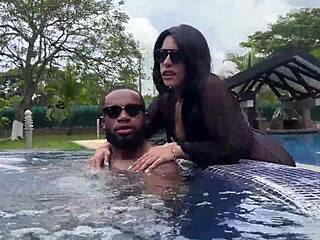 Ever Seen Kylei Ellish Take a Monster Cock in a Jacuzzi?