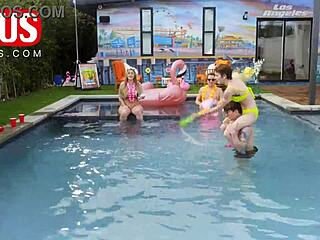 jerkaoke summertime orgy - featuring madison morgan rosalyn sphinx and more