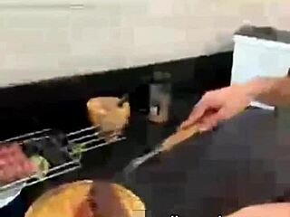 Japanese Blogger Strips For Churrasqueiro, Takes Big Black Cock Raw In Wild POV Party Scene