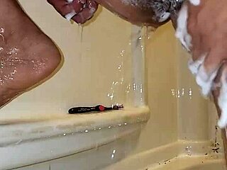 Latina Brunette Shows Off Tattooed Ass