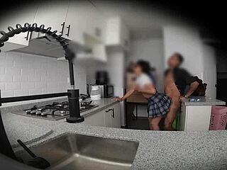 I hid a camera in my nympho neighbor's house