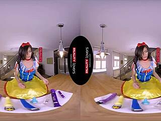 Snow Wild in heels rides passionately in reality lovers.