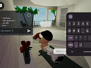 Femboy lured me into the room for rough pounding in Brookhaven