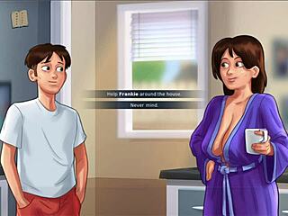 Summertime saga part ten with big tits and sexy outfits in 3d