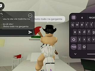 Femboy lured me into the room for rough pounding in Brookhaven