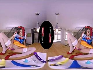 Snow Wild in heels rides passionately in reality lovers.