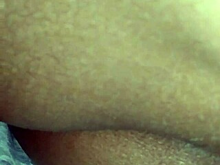 Judy's wet pussy contrasts with her tight ass