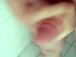 Fun Bisexual Activities In The Bathroom With Masturbation And Cumshot