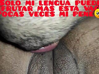 I lick my ecuadorian wife's big ass and vagina in doggystyle position.
