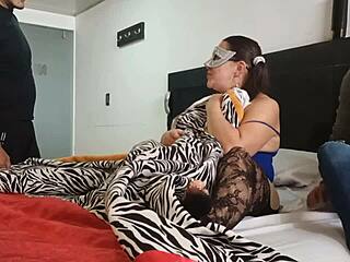 Venezuelan wife prostitute in Mexico does trio with husband's stepbrother