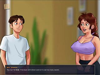 Summertime saga part ten with big tits and sexy outfits in 3d