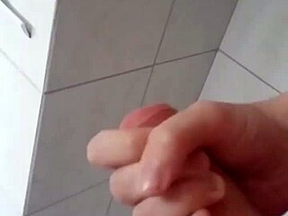 Fun Bisexual Activities In The Bathroom With Masturbation And Cumshot