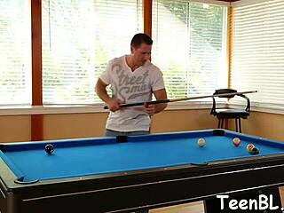 Sweet Darling Appreciates Chap's Shaft With Juicy Blowjob