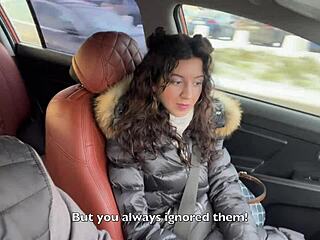 Katty West渴望最后一次公共车震，哎呀！