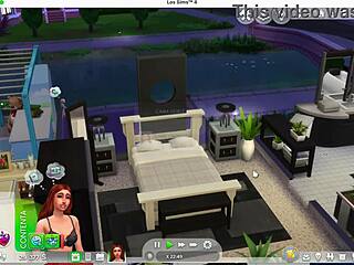 Sexy Asian Redhead Cheats with Newlywed in Intense Sims 4 Scene